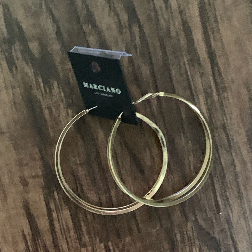 Guess By Marciano Double Ring Earring
